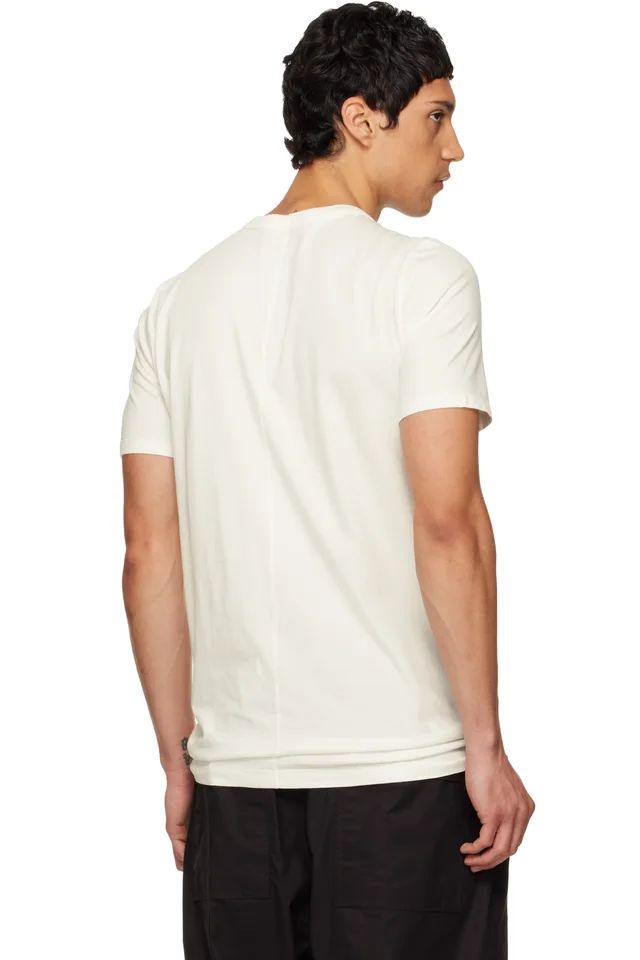 Rick Owens Off-White Temple Level T-shirt, photo 3 of 4 from SSENSE