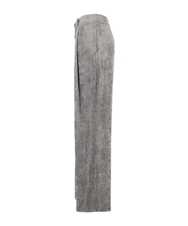 Emporio Armani Straight-Leg Velvet Trousers, photo 3 of 4 from SENSER