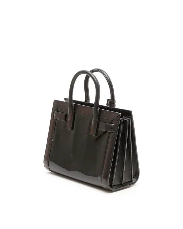 Saint Laurent Patent Nano Sac De Jour Bag in Patent leather from A Retro Tale, photo 3 of 10