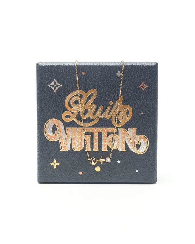 Louis Vuitton Petit Louis Necklace in Silk from A Retro Tale, photo 2 of 5