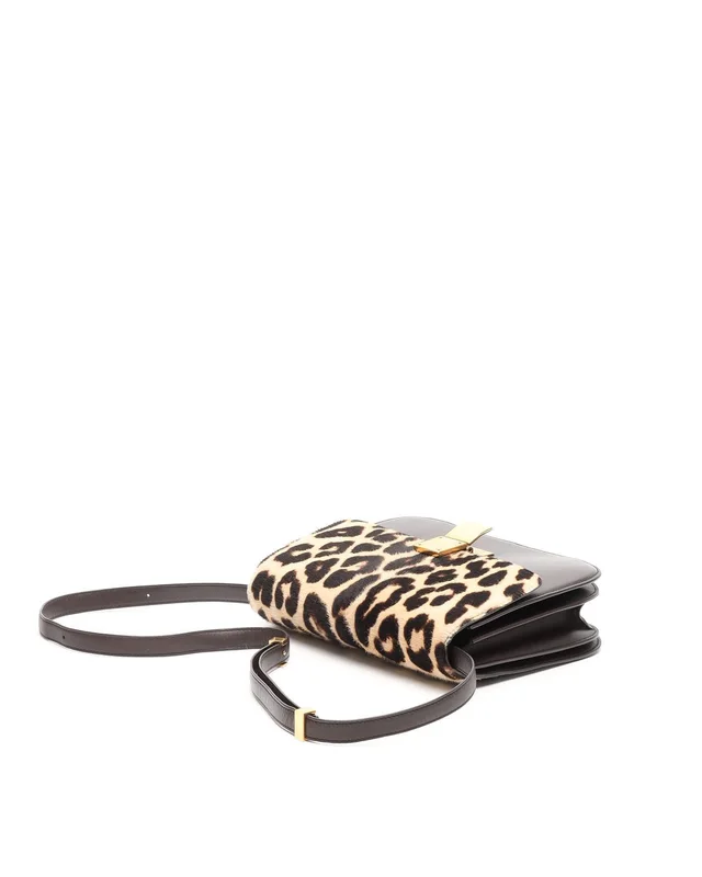 Celine Medium Leopard Pony Hair Box Bag from A Retro Tale, photo 4 of 11