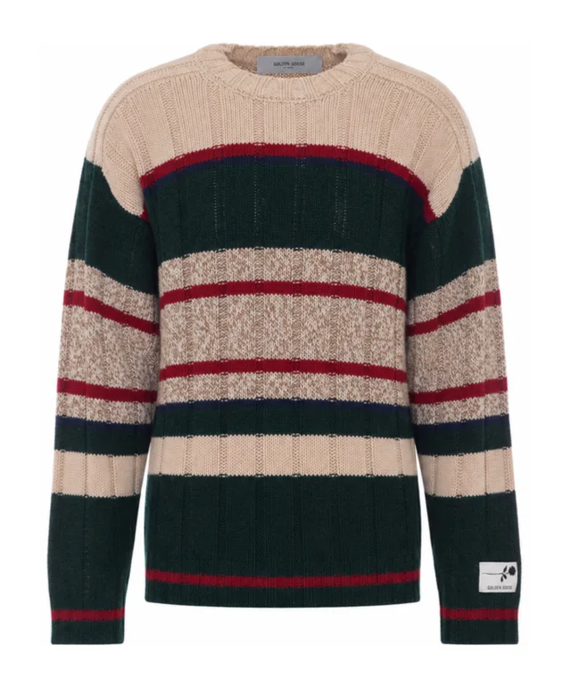 Golden Goose Deluxe Brand Striped Knitted Jumper from SENSER, photo 1 of 1