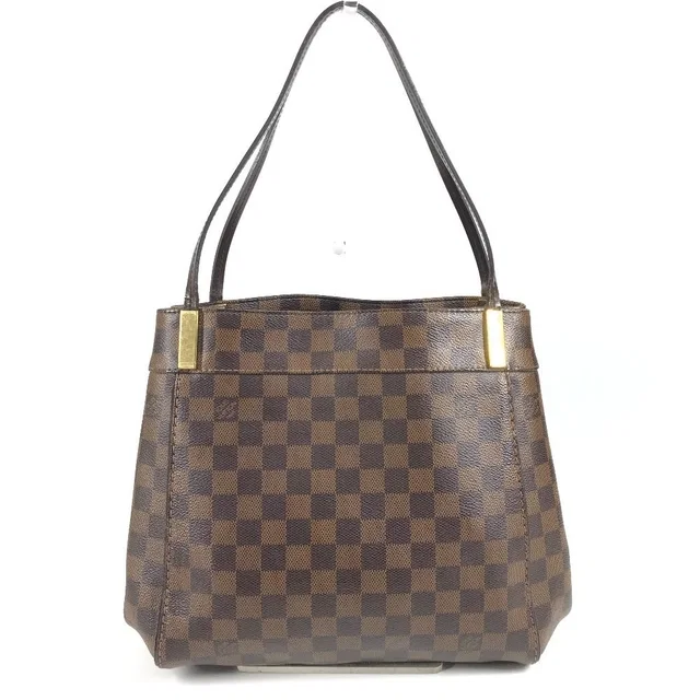 Louis Vuitton Shoulder Bag Marybone PM Damier Canvas Ebene Brown in Brown Canvas from The Reluxe