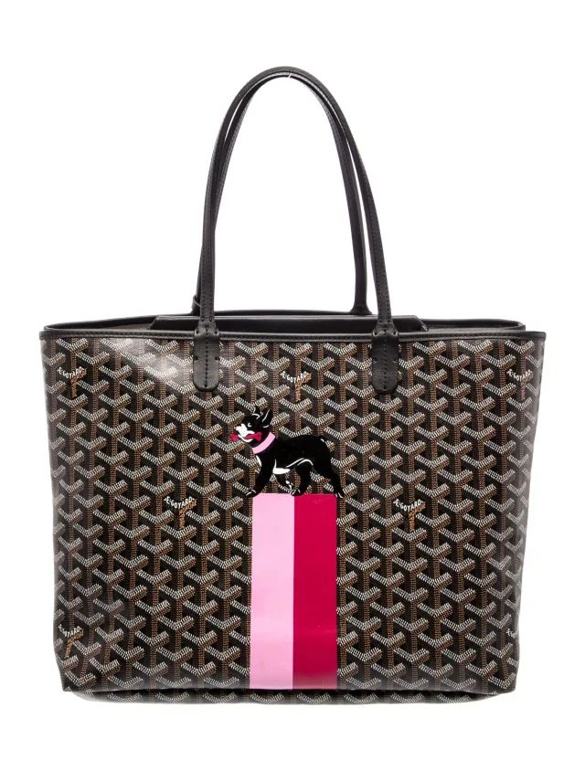 Goyard Goyardine Isabelle PM in red|brown Canvas from The RealReal