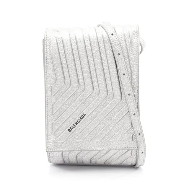 Balenciaga Leather Phone Shoulder Bag in Leather from LuxUness