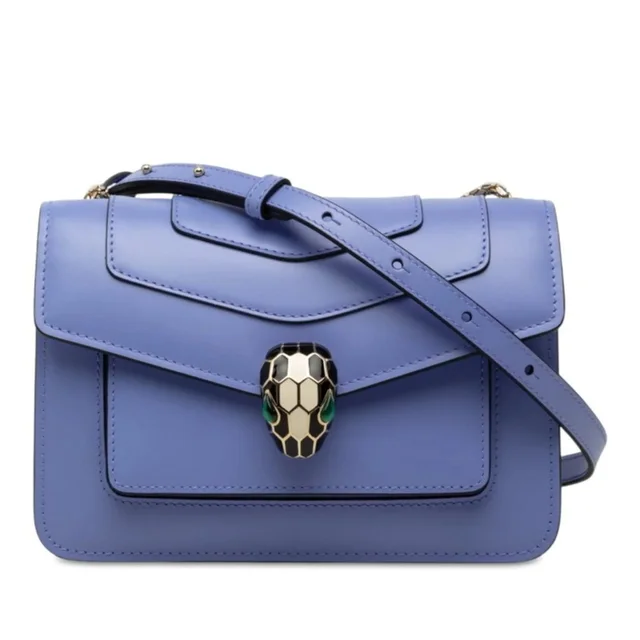Bvlgari Serpenti Forever Crossbody Chain Shoulder Bag, Purple Leather, Women's in multicolor Leather from Grailed