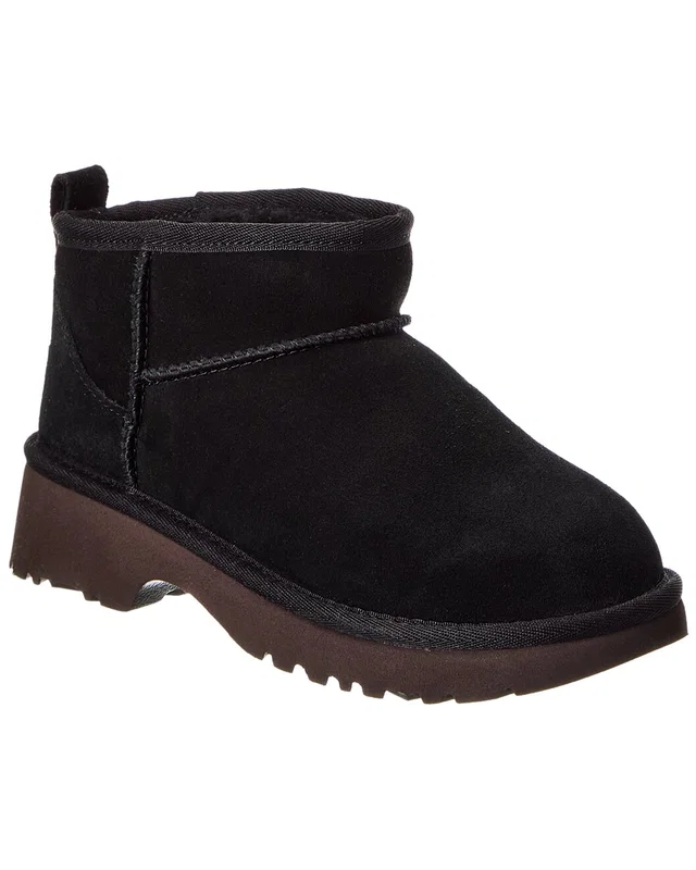 UGG Kids Classic Ultra Mini New Heights Suede Boot, image 1 of 1 from Rue La La