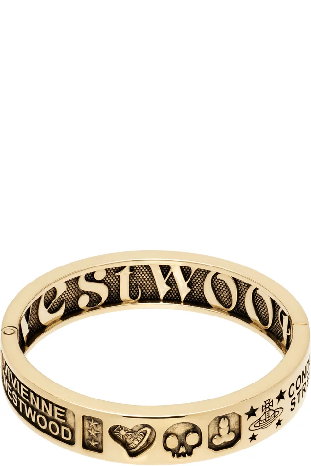 Vivienne Westwood Man. Lancelot Bangle Bracelet, photo 2 of 3 from SSENSE