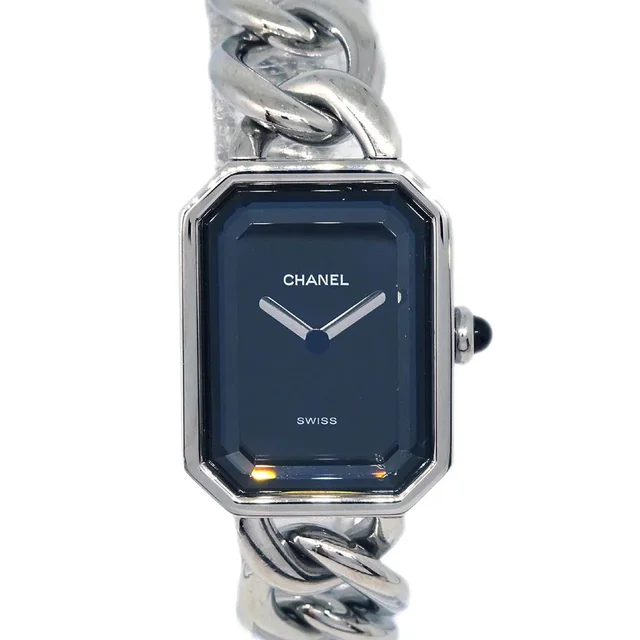 Chanel Premiere Quartz Watch Silver SS #M in Silver from AMORE Vintage Tokyo