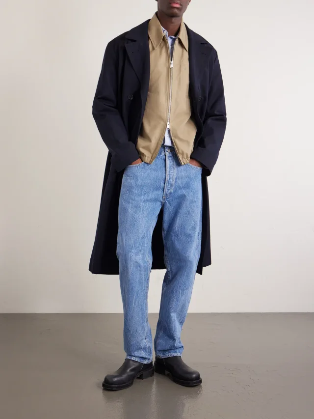 AGOLDE 90's Tapered Jeans $240 50% off $120 CONSCIOUSLY CRAFTED in Blue, photo 2 of 2 from MR PORTER