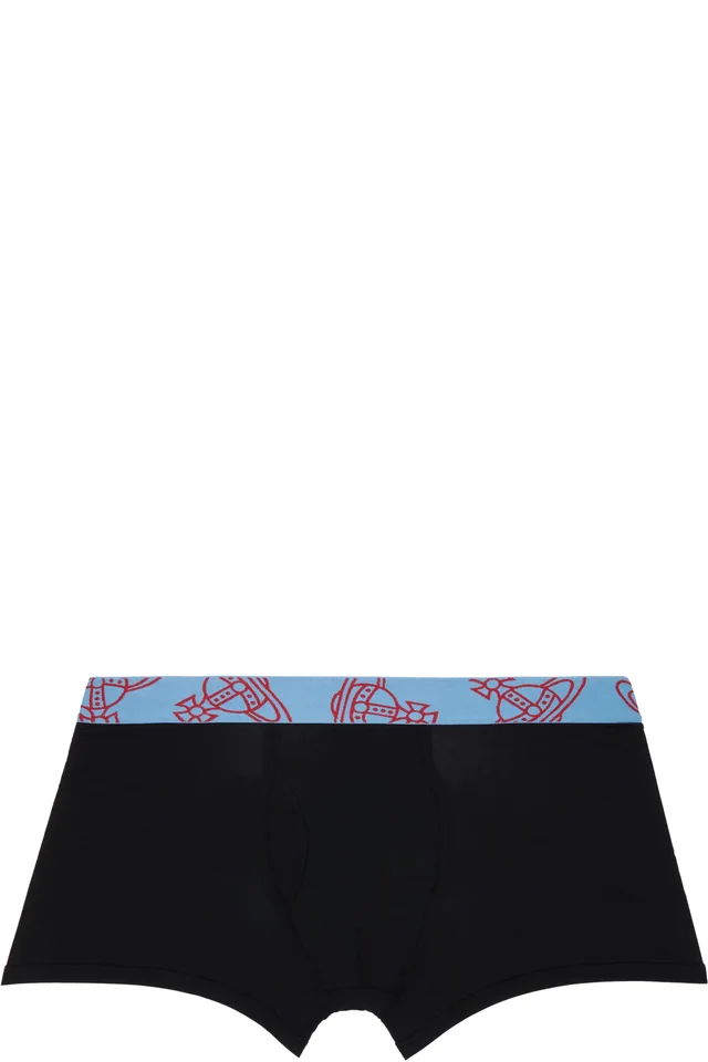 Vivienne Westwood Three-Pack Multicolor Cotton Boxer Briefs, photo 6 of 7 from SSENSE