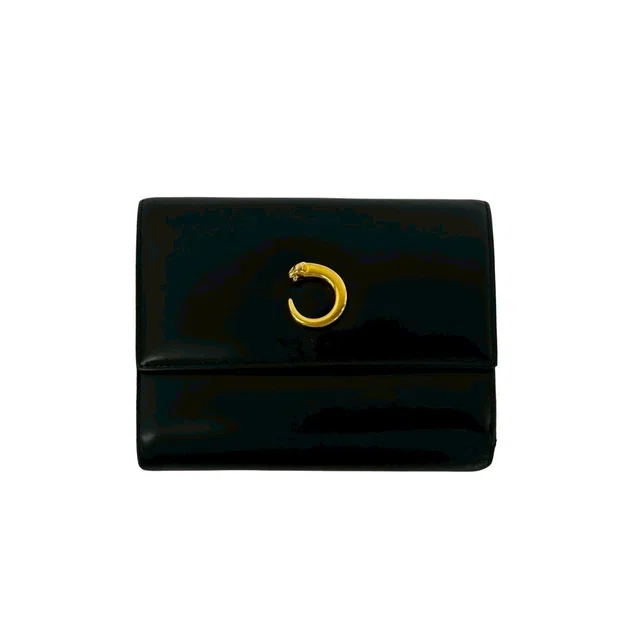 Cartier Leather Trifold Wallet in Leather from LuxUness
