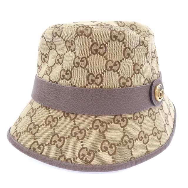 Gucci GG Canvas Fedora Hat in Canvas from The Reluxe