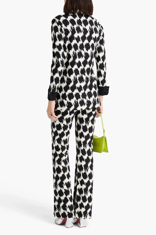 Diane von Furstenberg Lagarde Printed Jersey Shirt, photo 3 of 4 from THE OUTNET