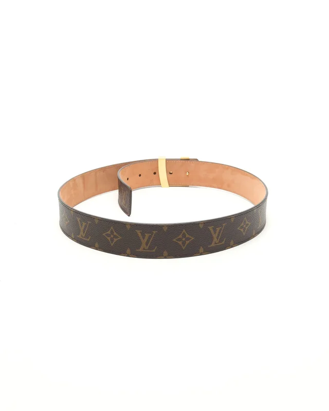 Louis Vuitton Monogram Belt, Size 85 in Canvas from A Retro Tale, photo 2 of 7
