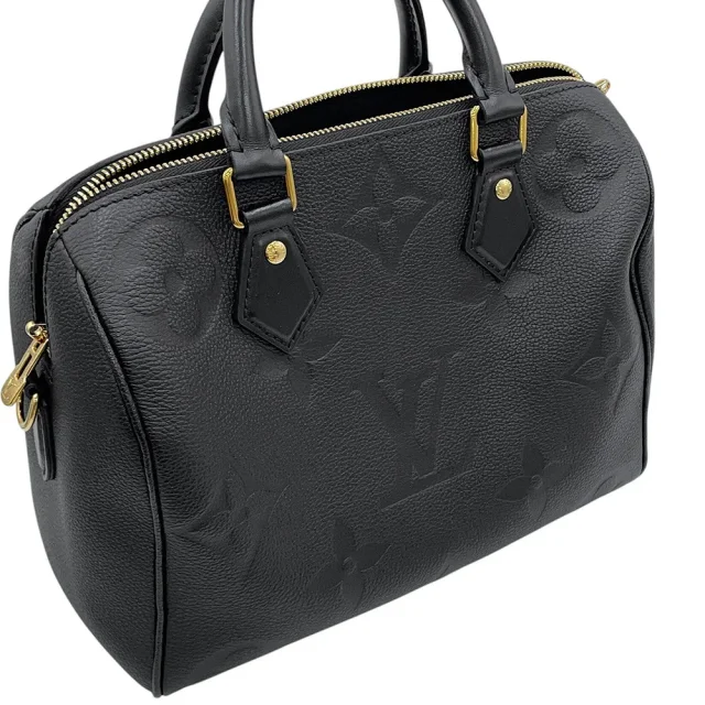 Louis Vuitton Speedy Bandouliere NoirM58951 Monogram Empreinte Leather Size 25 in Leather from GALLERY RARE, photo 11 of 17