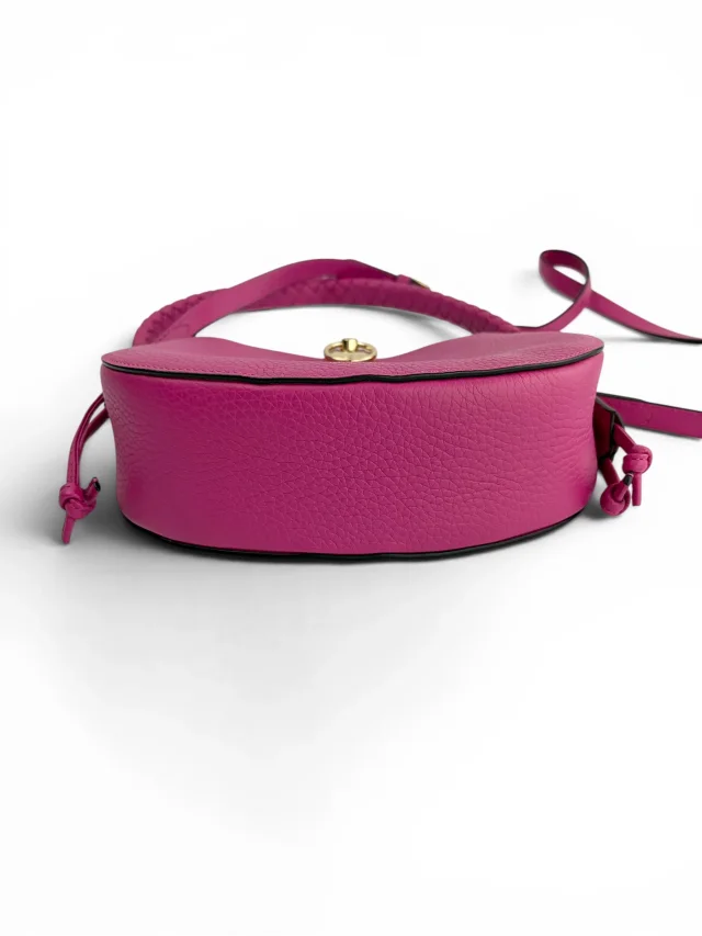 Dark Pink (“Mulberry Pink”) Mini Iris Hobo in Pink Caviar leather from Season 2 Consign, photo 6 of 9