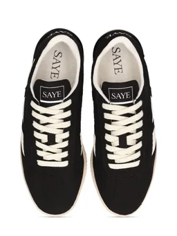 Saye Sneakers Model '70 Vegan Black in 50% Polyurethane, 50% Nylon, photo 5 of 6 from LUISAVIAROMA