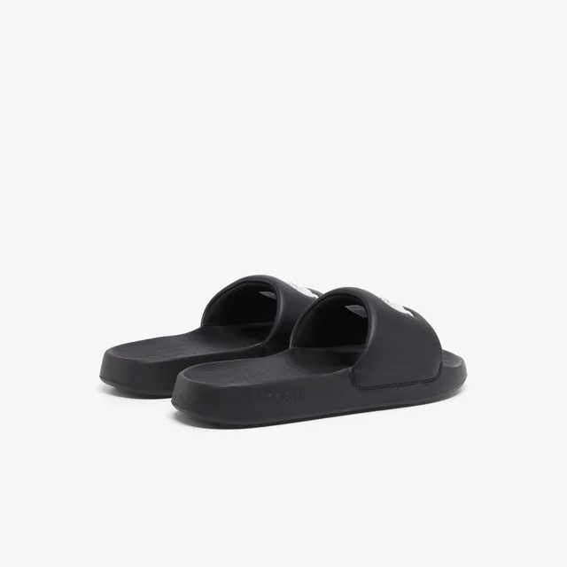 Lacoste Men's Serve Slide 1.0 in Black & White, photo 3 of 7 from Lacoste