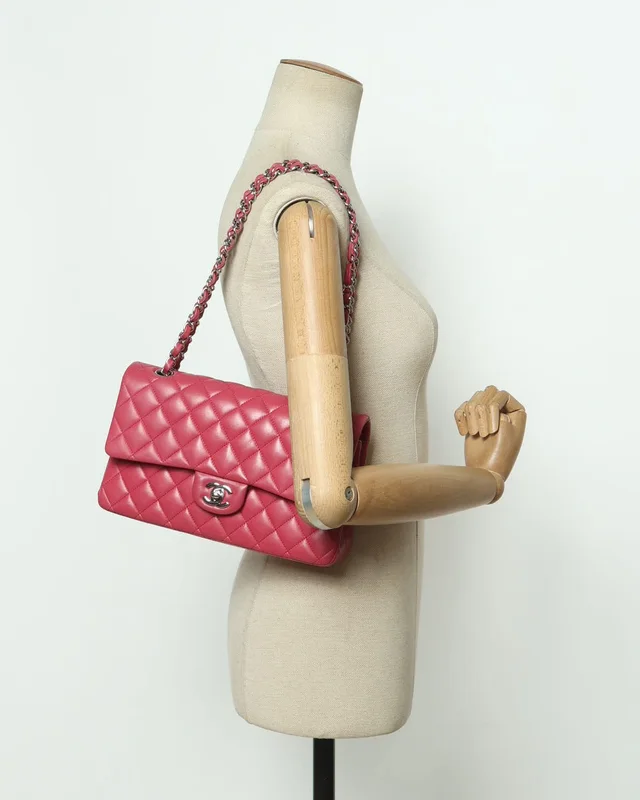 Chanel Classic Medium Double Flap Bag in Leather from A Retro Tale, photo 6 of 10