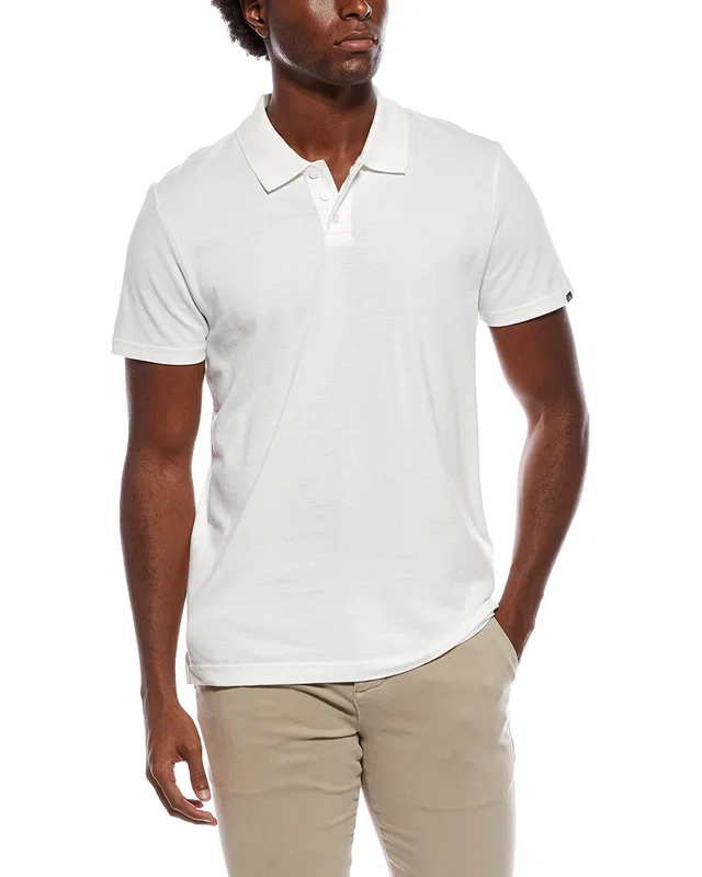 7 For All Mankind Pique Polo Shirt, image 1 of 1 from Rue La La