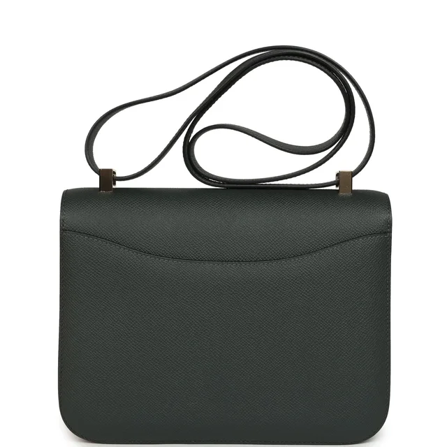 Hermès Constance 1-24 Vert Fonce Epsom Permabrass Hardware in Green Epsom leather from Madison Avenue Couture, photo 2 of 2