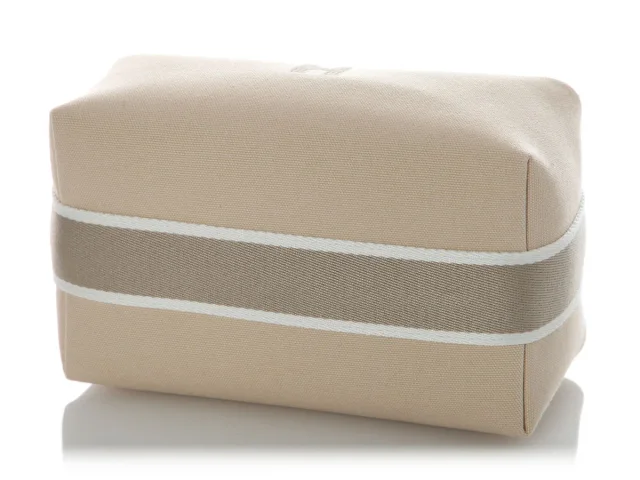 Hermès Small Naturel Bride-a-Brac Case in Woven leather from Ann's Fabulous Finds, photo 6 of 10