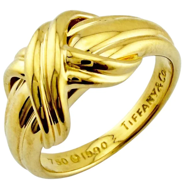 Tiffany & Co. Signature Ring 18K Gold in Gold from The Reluxe