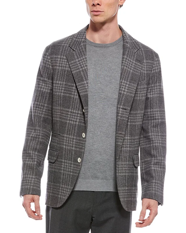 Brunello Cucinelli Wool & Silk-Blend Jacket, image 1 of 1 from Gilt
