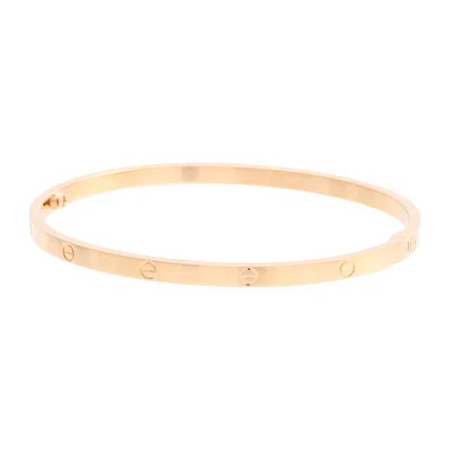 Cartier 18K Love Bracelet Yellow Gold in Yellow from VINTAGE QOO TOKYO