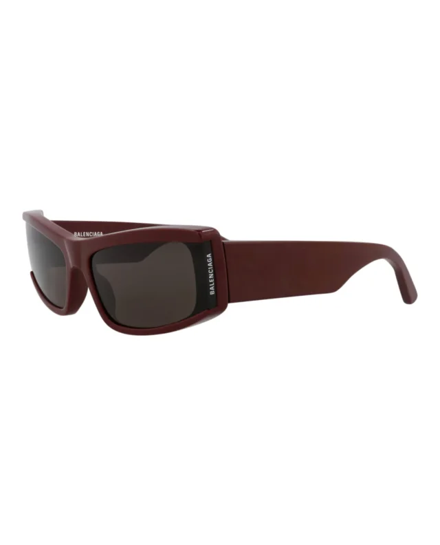 Balenciaga Cat Eye-Frame Recycled Acetate Sunglasses in red, photo 2 of 5 from ShopSimon
