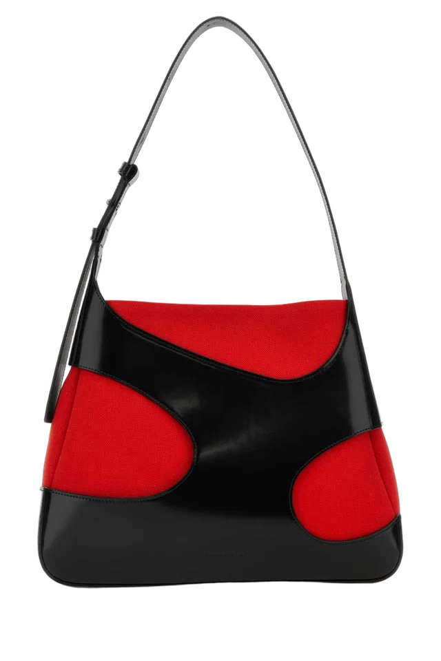 Ferragamo Nerofred Shoulder Bag — Black in Black Calfskin from HEWI