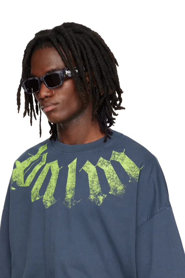 Palm Angels Gray Palm Sunglasses, photo 4 of 4 from SSENSE