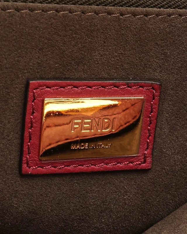 Fendi Medium Peekaboo Bag in Suede from A Retro Tale, photo 9 of 10