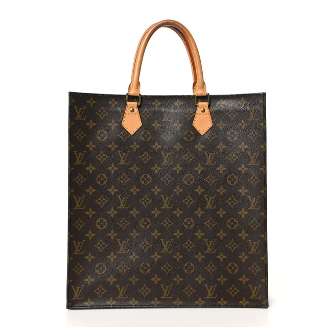 Louis Vuitton Sac Plat Monogram Coated Canvas Bag - Brown in Brown Coated canvas from H&T