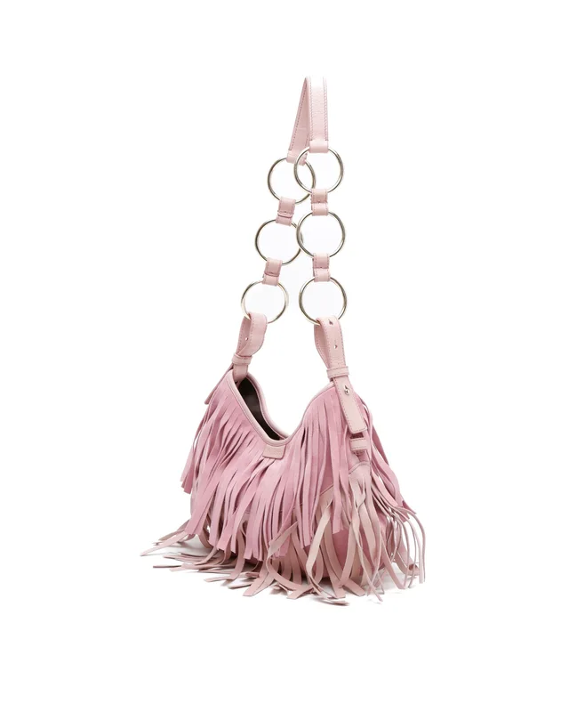 Saint Laurent Boheme Fringe Hobo Bag in Suede from A Retro Tale, photo 3 of 8