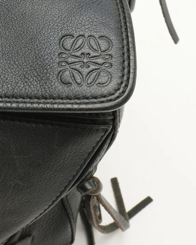 Loewe Medium Whip Stitch Puzzle Bag in Denim from A Retro Tale, photo 6 of 12