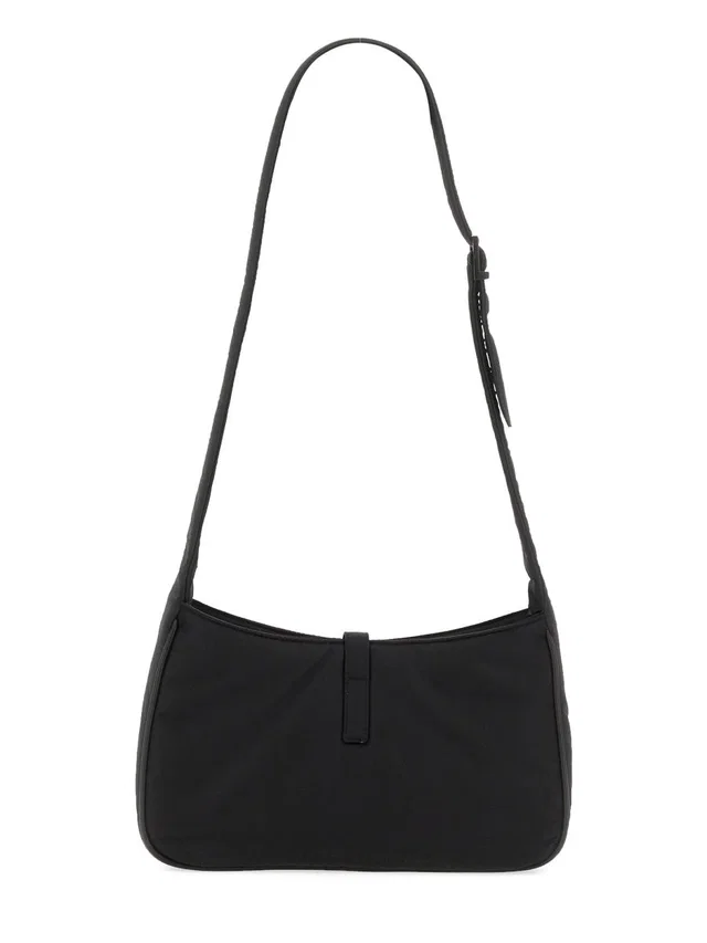 Saint Laurent Le Shoulder Bag — Black Polyamide in Black from HEWI