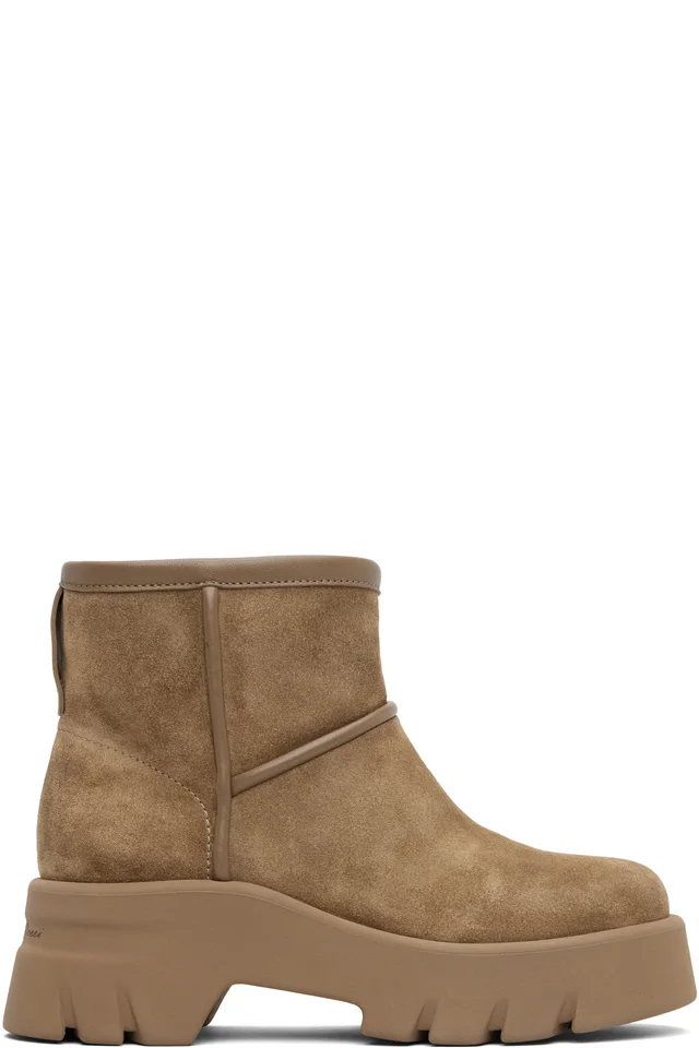 Gianvito Rossi Brown Stormy Boots from SSENSE, photo 1 of 1