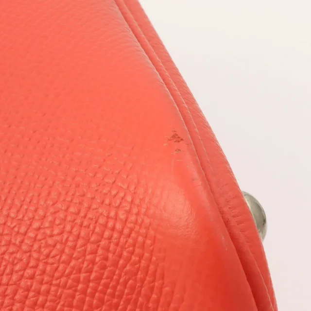 Hermès 2012 Bolide 27 Rose Jaipur in Pink Epsom leather from VINTAGE QOO TOKYO, photo 12 of 12