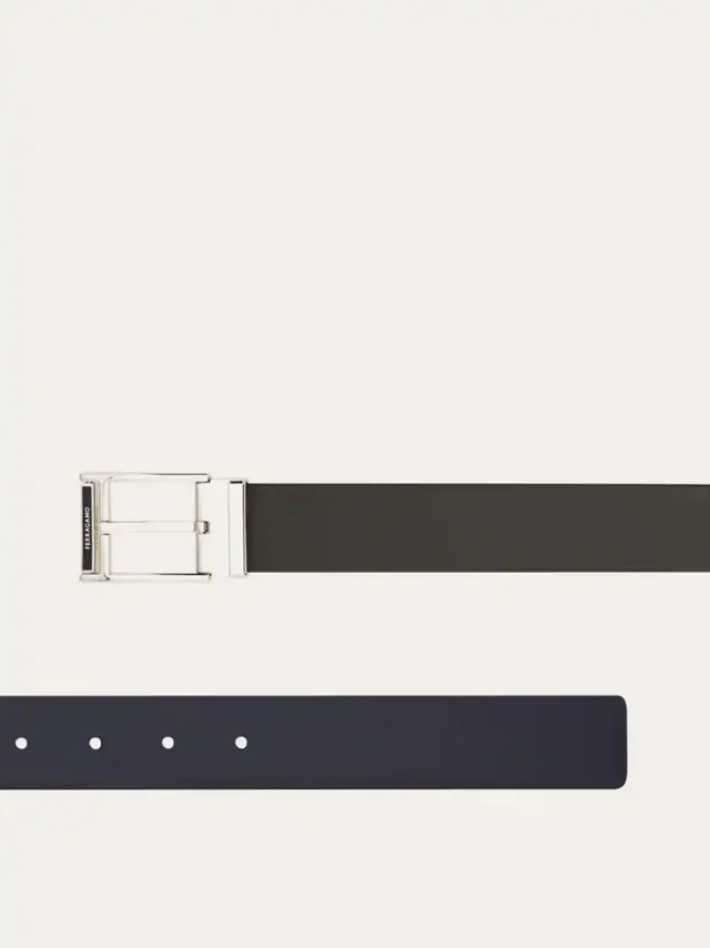 Salvatore Ferragamo Reversible and adjustable belt, photo 3 of 5 from SENSER