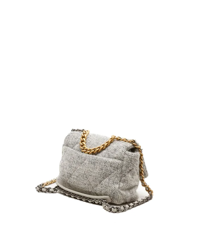 Chanel 19 Wool Flap Bag in Wool from A Retro Tale, photo 3 of 9