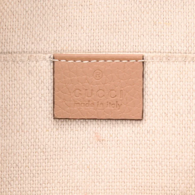 Gucci Soho Disco shoulder bag in Beige Leather from Collector Square, photo 3 of 4