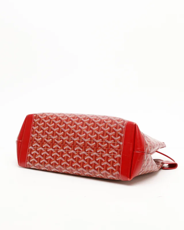 Goyard Bellechasse PM Tote Bag in Canvas from A Retro Tale, photo 4 of 12