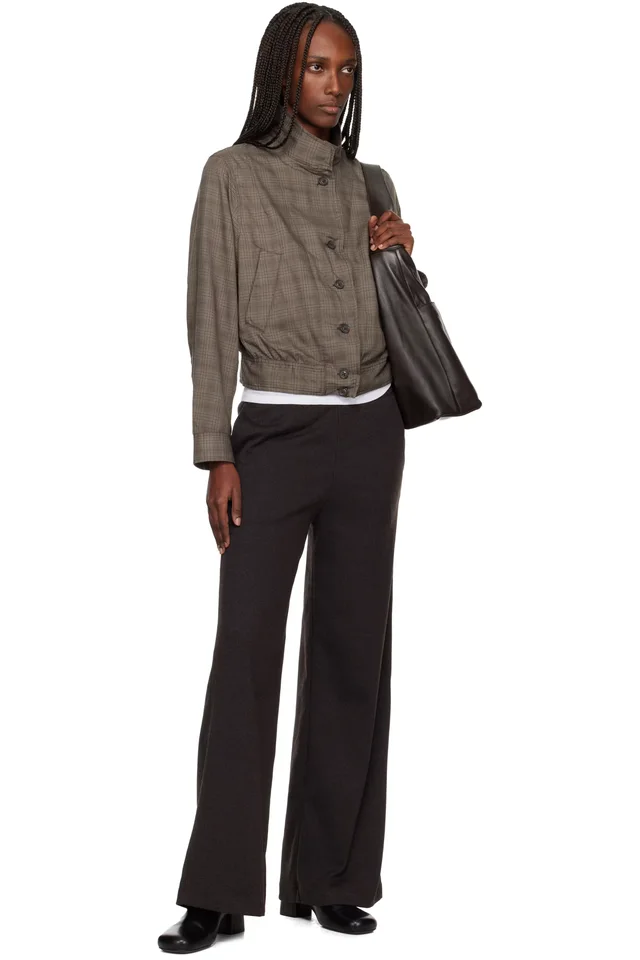 OUR LEGACY Black Glide Lounge Pants, photo 4 of 4 from SSENSE