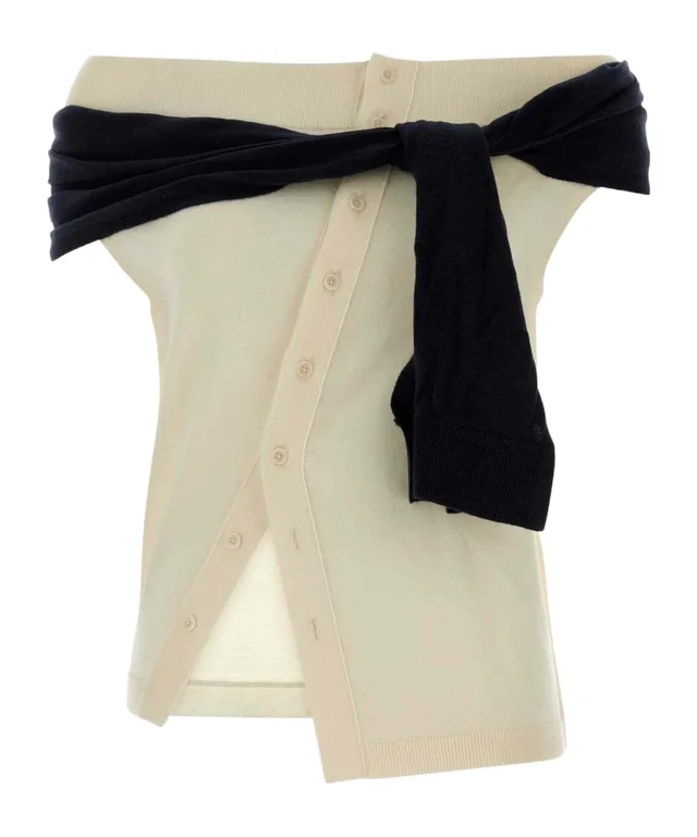J.W.Anderson JW Anderson Asymmetric Off-Shoulder Top from SENSER, photo 1 of 1
