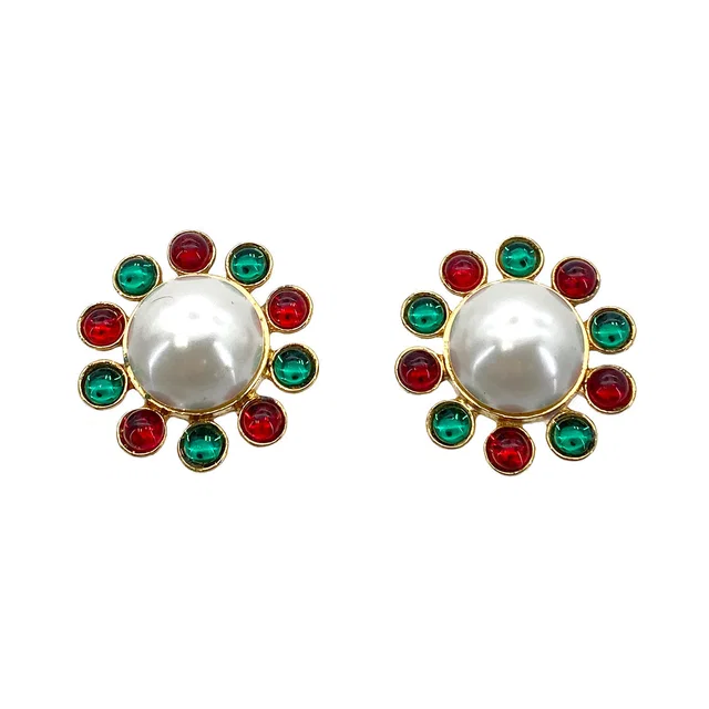 Chanel Vintage Earrings Fakepearl Bijou Accessory 25 from Luxury Promise