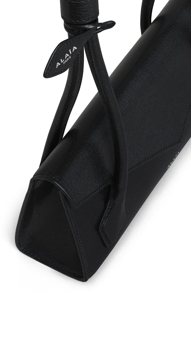 Alaia LE TECKEL FLAP SMALL BAG IN SHINY GOATSKIN, photo 3 of 4 from SENSER