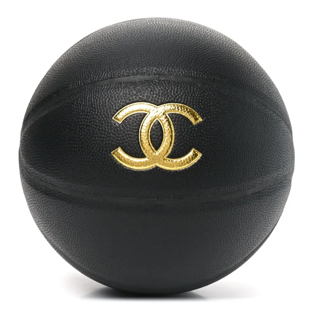 Chanel Chain Net and Basketball Black in Black Lambskin from FASHIONPHILE, photo 4 of 8