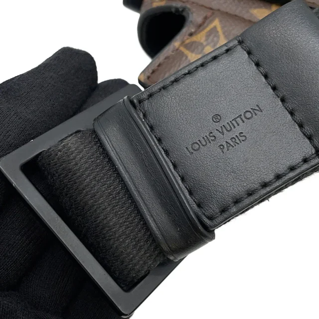 Louis Vuitton SPadlock Sling Bag NoirM45807 Monogram Macassar Canvas in Canvas from GALLERY RARE, photo 16 of 18